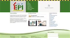 Desktop Screenshot of casadoepirec.com.br