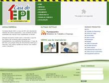 Tablet Screenshot of casadoepirec.com.br